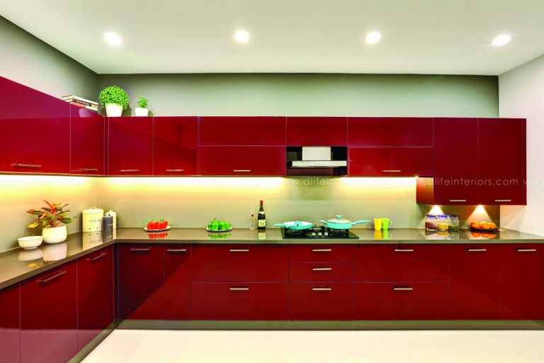 Shapes of Modular Kitchen Kerala | Customized by DLIFE