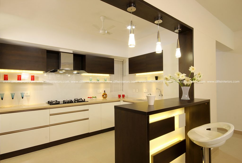 3BHK flat interiors in Ernakulam, Kerala