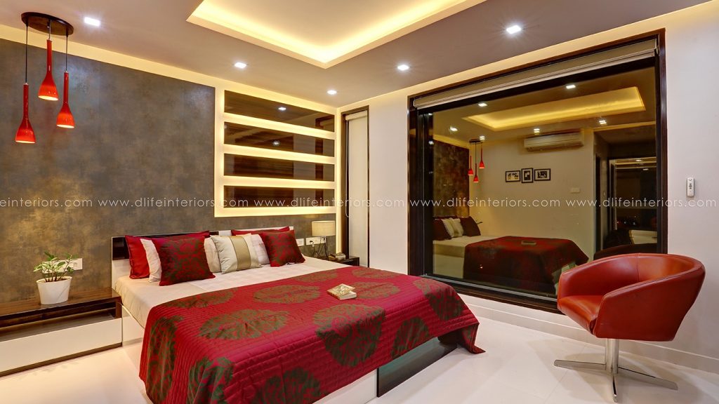 Flat interior design in Alappuzha