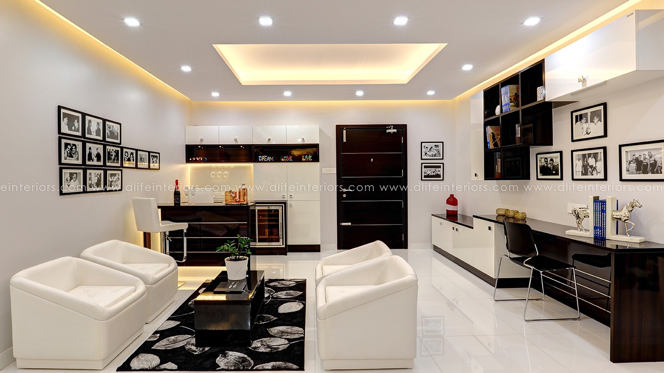 Flat interior design in Calicut