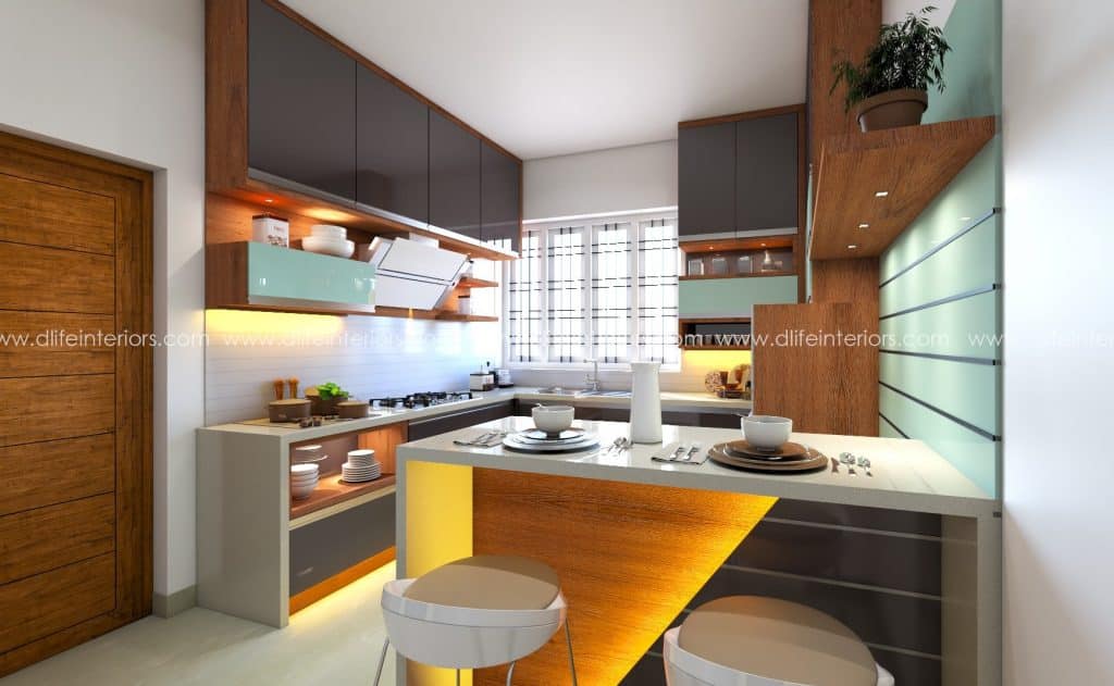 10 Interesting Modular Kitchen Design Ideas by DLIFE Interiors