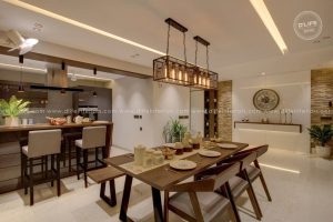 Dining-Room-at-Apartment-Purva-Grandbay-Kochi