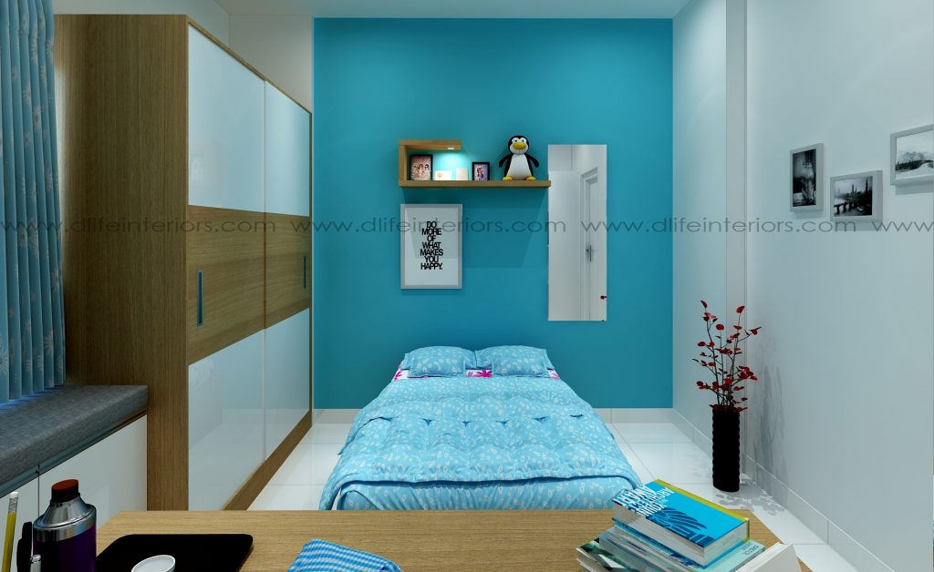 Children store bedroom interior