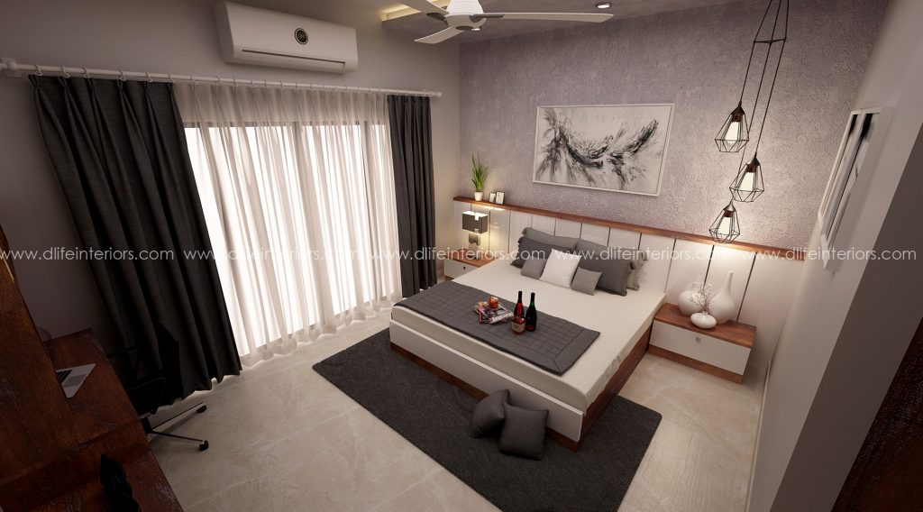 luxury bedroom interiors kochi bengaluru chennai