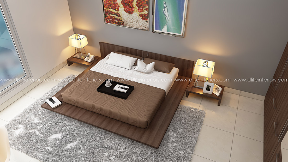 Floored bed design idea in Bangalore
