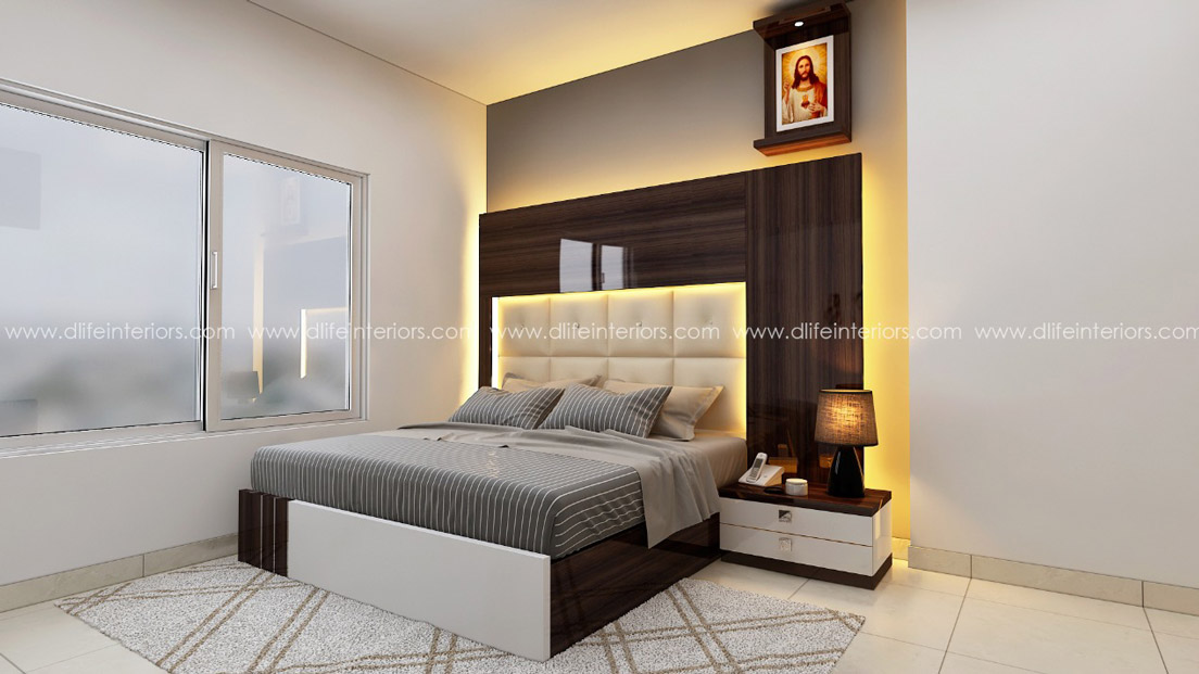 King size bed design idea in Yelahanka