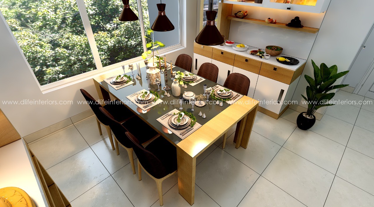 Modern Dining Table Design in Chennai