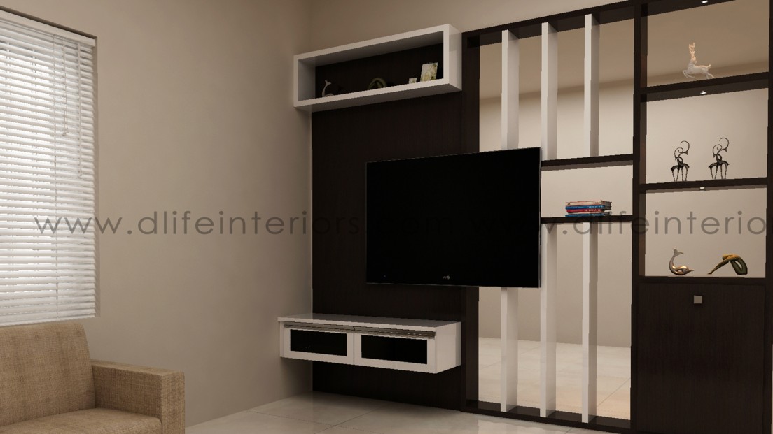 living room design_ home interiors Trivandrum