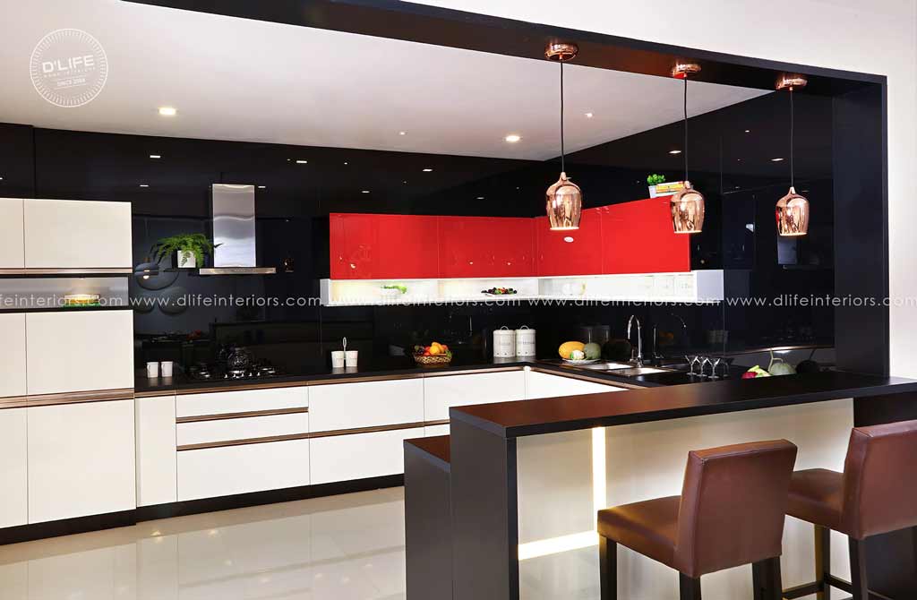 Contemporary-modular-kitchen-design-with-breakfast-counter-min