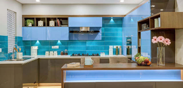 Custom-made modular kitchen in Calicut