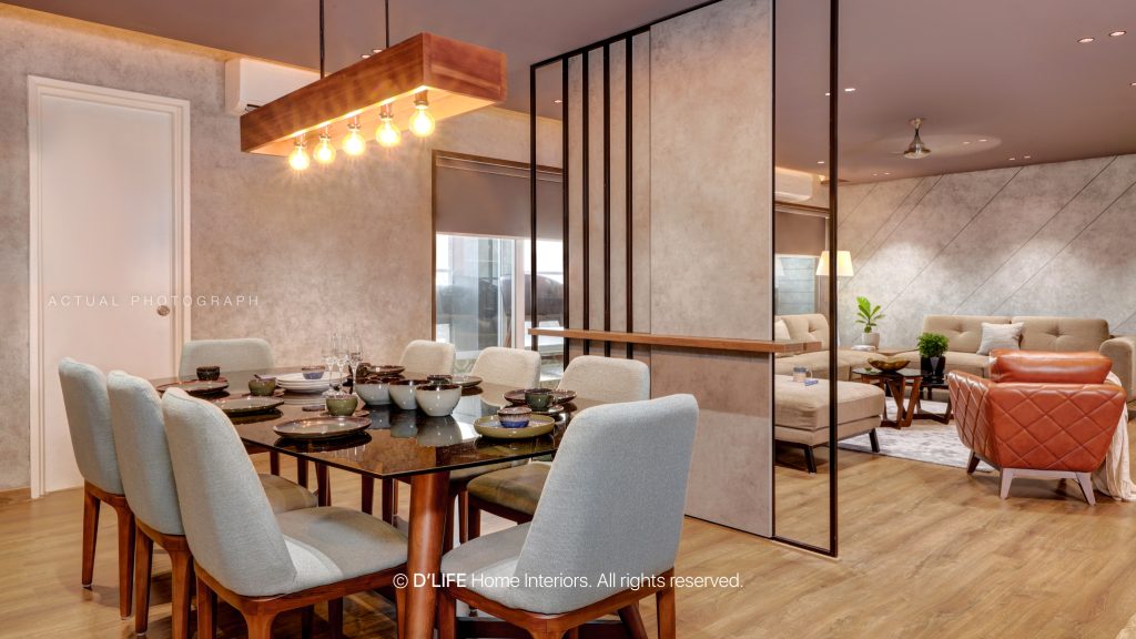 8 seater dining table design