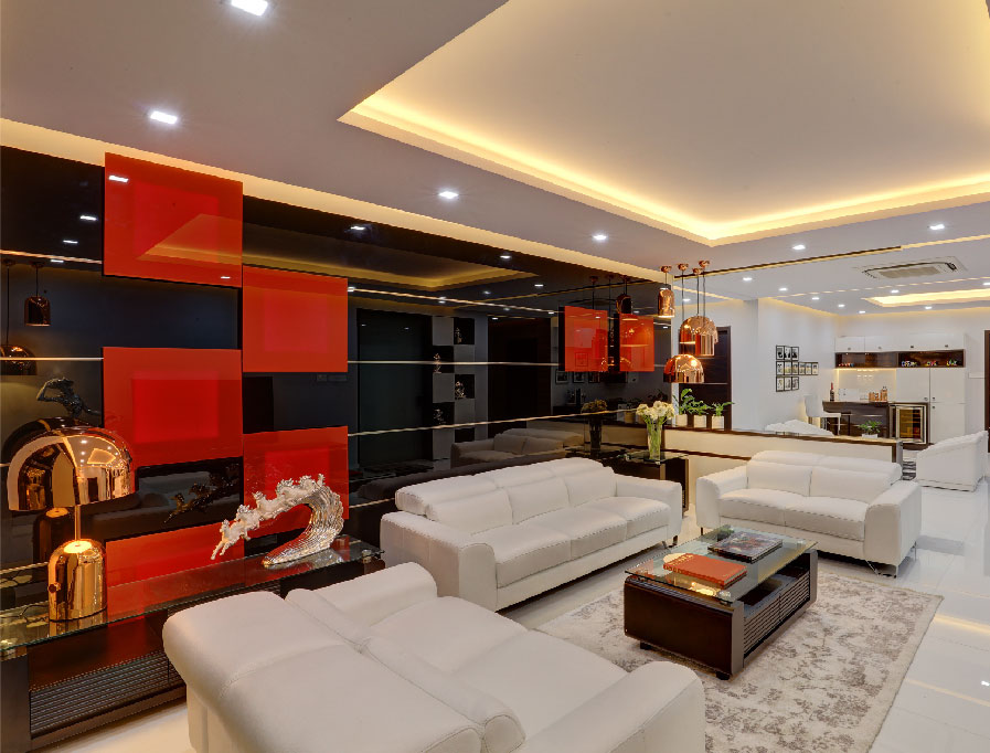 luxury living room interior designers in hinjewadi