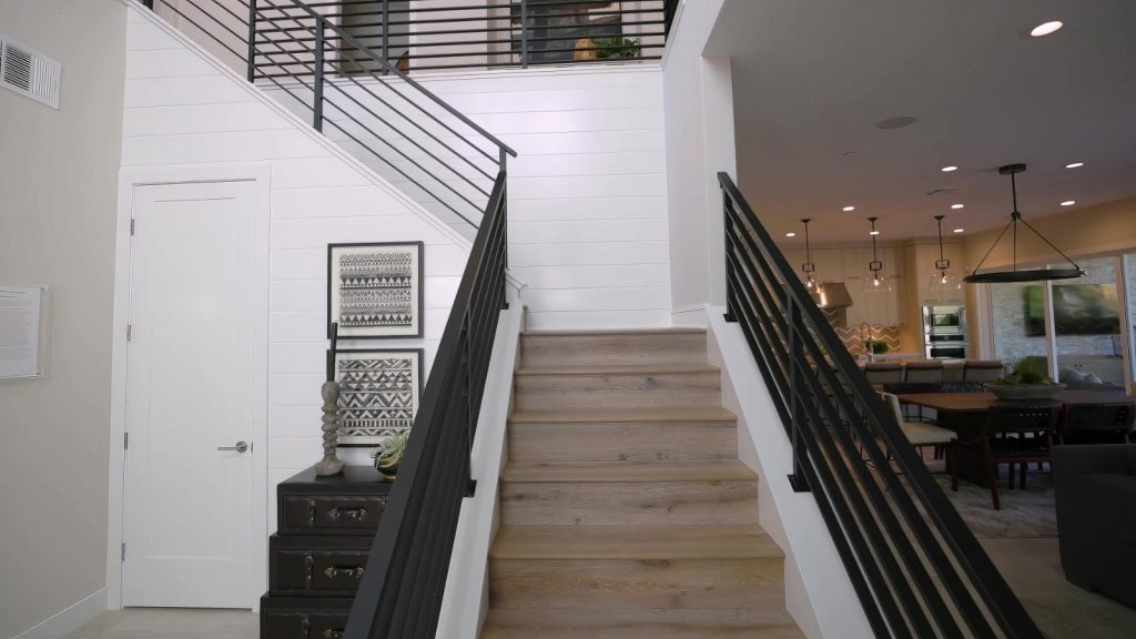 Quarter Turn Staircase Design for Modern Homes