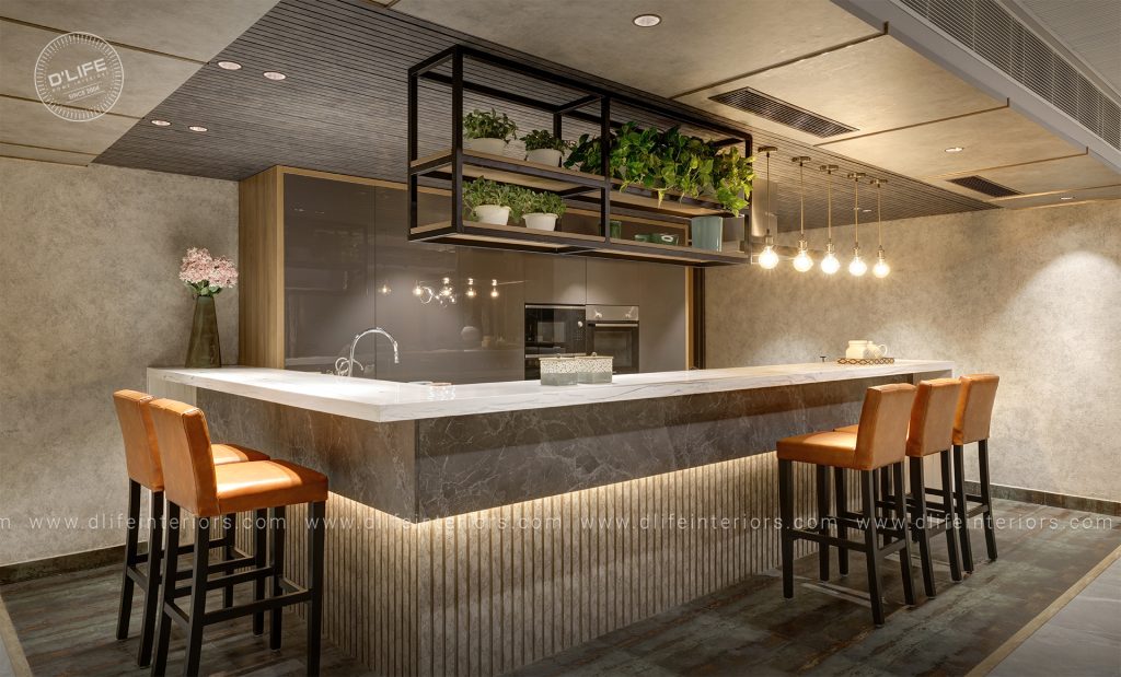 Modern Kitchen False Ceiling Design
