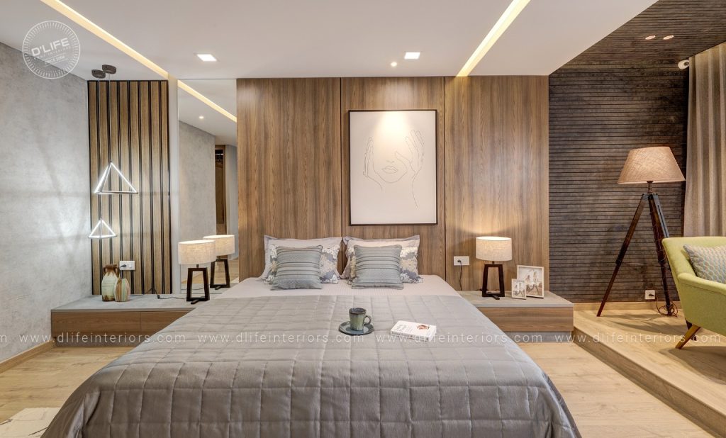 Stylish and modern bedroom design