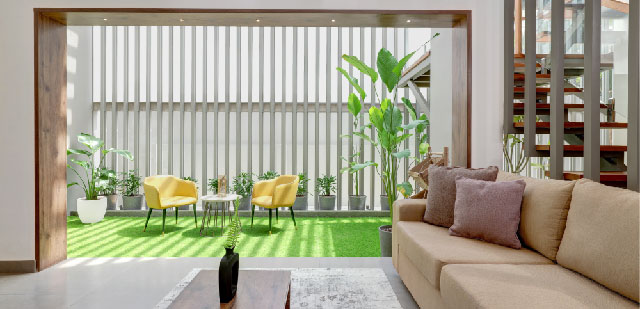 Contemporary home interiors in Ahmedabad