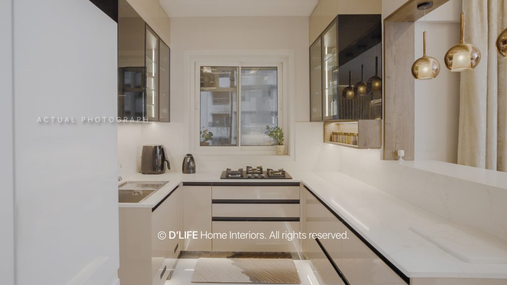 Contemporary kitchen space