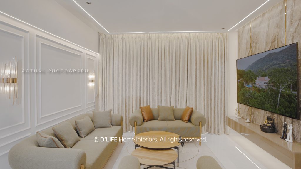 Living room with TV Unit