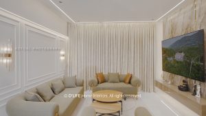 Living room with TV Unit