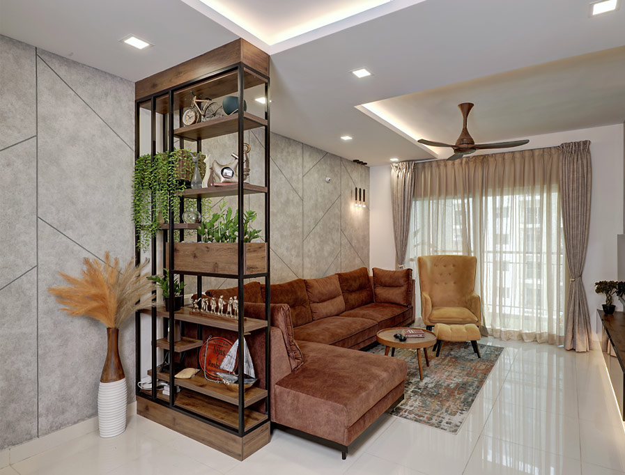 Living Room Interior Designers in Whitefield