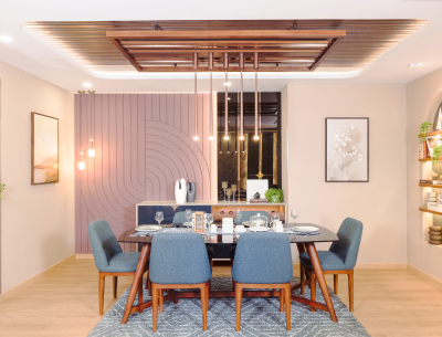 Dining Room Interiors in Yelahanka